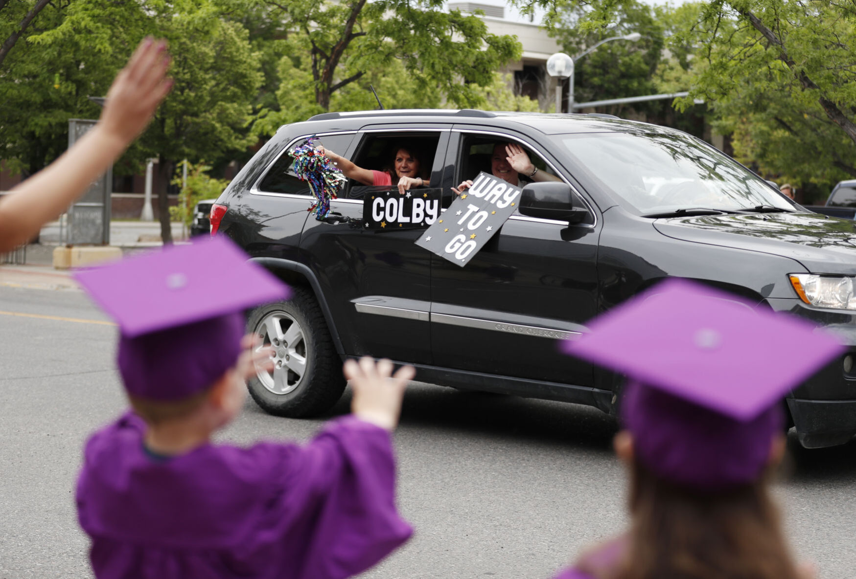 Drive-by graduation - June 2020